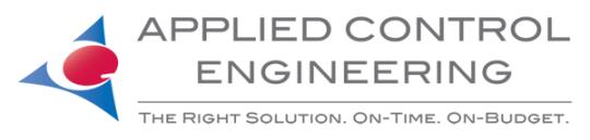Applied Control Engineering, Inc.